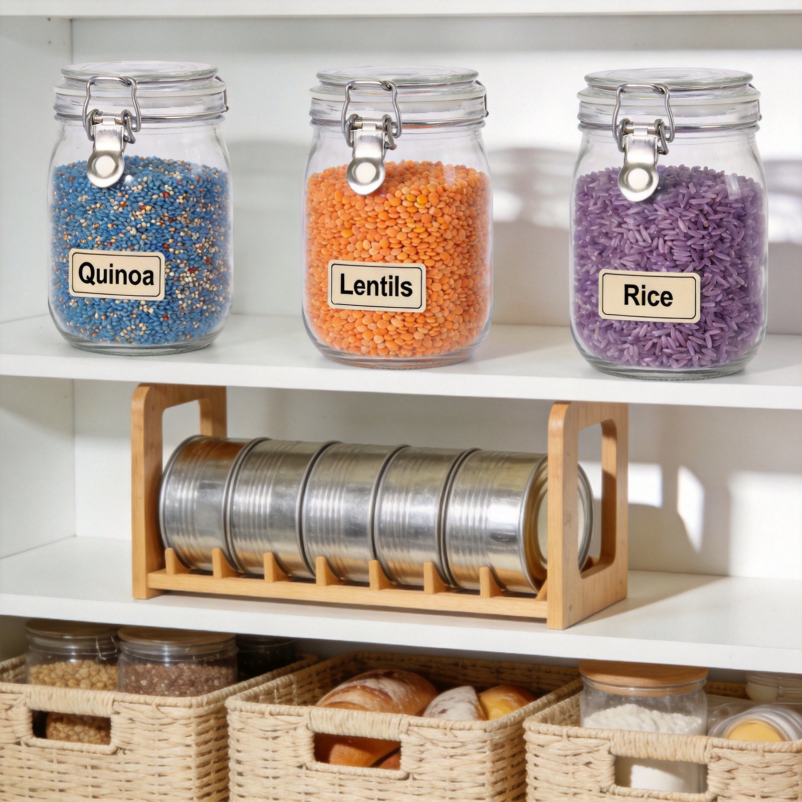 Pantry storage solutions