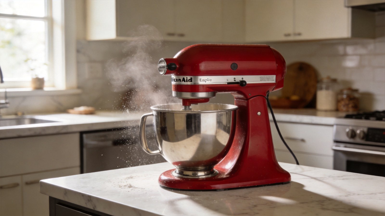 Beautiful baked goods made with stand mixer